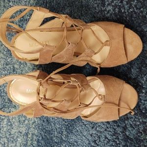 Platform Sandals by Michael Shannon size 8